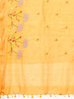 Kalakari India Kota Silk Embroidered Saree With Blouse ALBGSA0175-Saree-Kalakari India-ALBGSA0175-Geographical Indication, Hand Crafted, Heritage Prints, Linen, Natural Dyes, Pure Cotton, Sarees, Sustainable Fabrics, Woven-[Linen,Ethnic,wear,Fashionista,Handloom,Handicraft,Indigo,blockprint,block,print,Cotton,Chanderi,Blue, latest,classy,party,bollywood,trendy,summer,style,traditional,formal,elegant,unique,style,hand,block,print, dabu,booti,gift,present,glamorous,affordable,collectible,Sari,Sare
