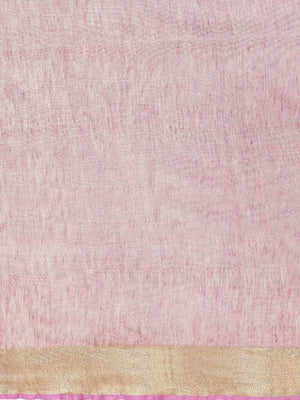 Pink Golden Handwoven Dual-Tone Saree-Saree-Kalakari India-ALBGSA0006-Hand Woven, Sarees, Sustainable Fabrics, Tissue, Traditional Weave-[Linen,Ethnic,wear,Fashionista,Handloom,Handicraft,Indigo,blockprint,block,print,Cotton,Chanderi,Blue, latest,classy,party,bollywood,trendy,summer,style,traditional,formal,elegant,unique,style,hand,block,print, dabu,booti,gift,present,glamorous,affordable,collectible,Sari,Saree,printed, holi, Diwali, birthday, anniversary, sustainable, organic, scarf, online, l