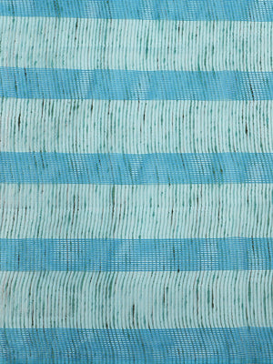 Blue Green Self-Checked Handwoven Saree-Saree-Kalakari India-ALBGSA0011-Hand Crafted Sustainable Fabrics, Kota Silk, Linen, Sarees, Traditional Weave-[Linen,Ethnic,wear,Fashionista,Handloom,Handicraft,Indigo,blockprint,block,print,Cotton,Chanderi,Blue, latest,classy,party,bollywood,trendy,summer,style,traditional,formal,elegant,unique,style,hand,block,print, dabu,booti,gift,present,glamorous,affordable,collectible,Sari,Saree,printed, holi, Diwali, birthday, anniversary, sustainable, organic, sca