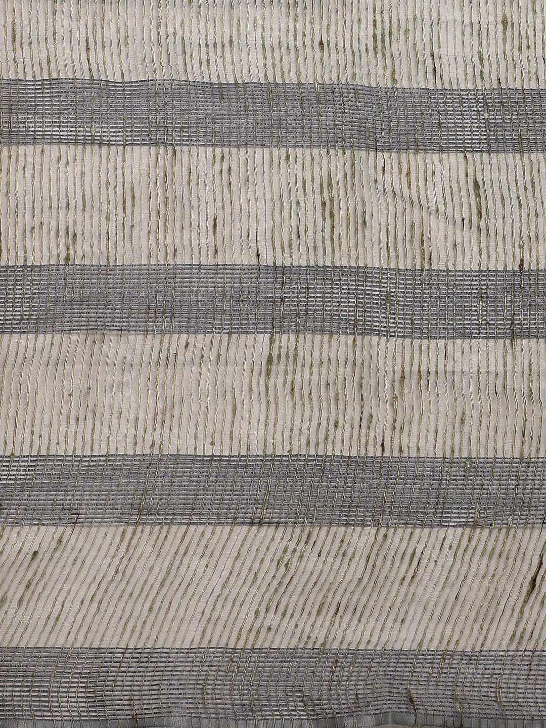 Charcoal Grey Beige Self-Checked Handwoven Saree-Saree-Kalakari India-ALBGSA0013-Hand Crafted Sustainable Fabrics, Kota Silk, Linen, Sarees, Traditional Weave-[Linen,Ethnic,wear,Fashionista,Handloom,Handicraft,Indigo,blockprint,block,print,Cotton,Chanderi,Blue, latest,classy,party,bollywood,trendy,summer,style,traditional,formal,elegant,unique,style,hand,block,print, dabu,booti,gift,present,glamorous,affordable,collectible,Sari,Saree,printed, holi, Diwali, birthday, anniversary, sustainable, org