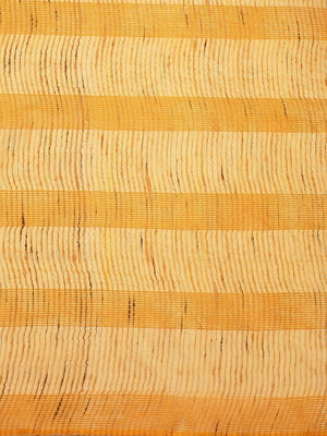 Mustard Yellow Self-Checked Handwoven Saree-Saree-Kalakari India-ALBGSA0024-Hand Crafted Sustainable Fabrics, Kota Silk, Linen, Sarees, Traditional Weave-[Linen,Ethnic,wear,Fashionista,Handloom,Handicraft,Indigo,blockprint,block,print,Cotton,Chanderi,Blue, latest,classy,party,bollywood,trendy,summer,style,traditional,formal,elegant,unique,style,hand,block,print, dabu,booti,gift,present,glamorous,affordable,collectible,Sari,Saree,printed, holi, Diwali, birthday, anniversary, sustainable, organic,