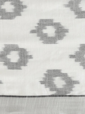 Linen Handwoven Saree and Blouse-Saree-Kalakari India-ALBGSA0036-Hand Woven, Linen, Sarees, Sustainable Fabrics, Traditional Weave-[Linen,Ethnic,wear,Fashionista,Handloom,Handicraft,Indigo,blockprint,block,print,Cotton,Chanderi,Blue, latest,classy,party,bollywood,trendy,summer,style,traditional,formal,elegant,unique,style,hand,block,print, dabu,booti,gift,present,glamorous,affordable,collectible,Sari,Saree,printed, holi, Diwali, birthday, anniversary, sustainable, organic, scarf, online, low pri
