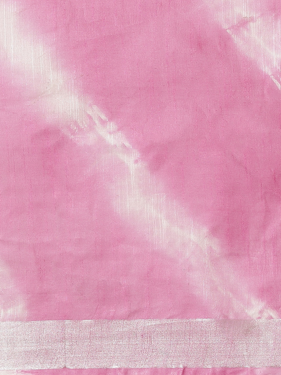 Pink and White, Kalakari India Linen Shibori Woven Saree and Blouse ALBGSA0073-Saree-Kalakari India-ALBGSA0073-Cotton, Geographical Indication, Hand Crafted, Heritage Prints, Linen, Natural Dyes, Red, Sarees, Shibori, Sustainable Fabrics, Woven, Yellow-[Linen,Ethnic,wear,Fashionista,Handloom,Handicraft,Indigo,blockprint,block,print,Cotton,Chanderi,Blue, latest,classy,party,bollywood,trendy,summer,style,traditional,formal,elegant,unique,style,hand,block,print, dabu,booti,gift,present,glamorous,af