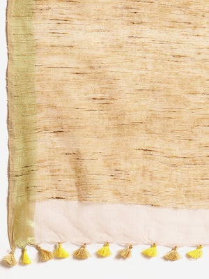 Brown and , Kalakari India Bhagalpuri Jute Silk Woven Design Saree with Blouse ALBGSA0100-Saree-Kalakari India-ALBGSA0100-Bhagalpuri, Geographical Indication, Hand Crafted, Heritage Prints, Jute, Natural Dyes, Red, Sarees, Silk Blend, Sustainable Fabrics, Woven, Yellow-[Linen,Ethnic,wear,Fashionista,Handloom,Handicraft,Indigo,blockprint,block,print,Cotton,Chanderi,Blue, latest,classy,party,bollywood,trendy,summer,style,traditional,formal,elegant,unique,style,hand,block,print, dabu,booti,gift,pre