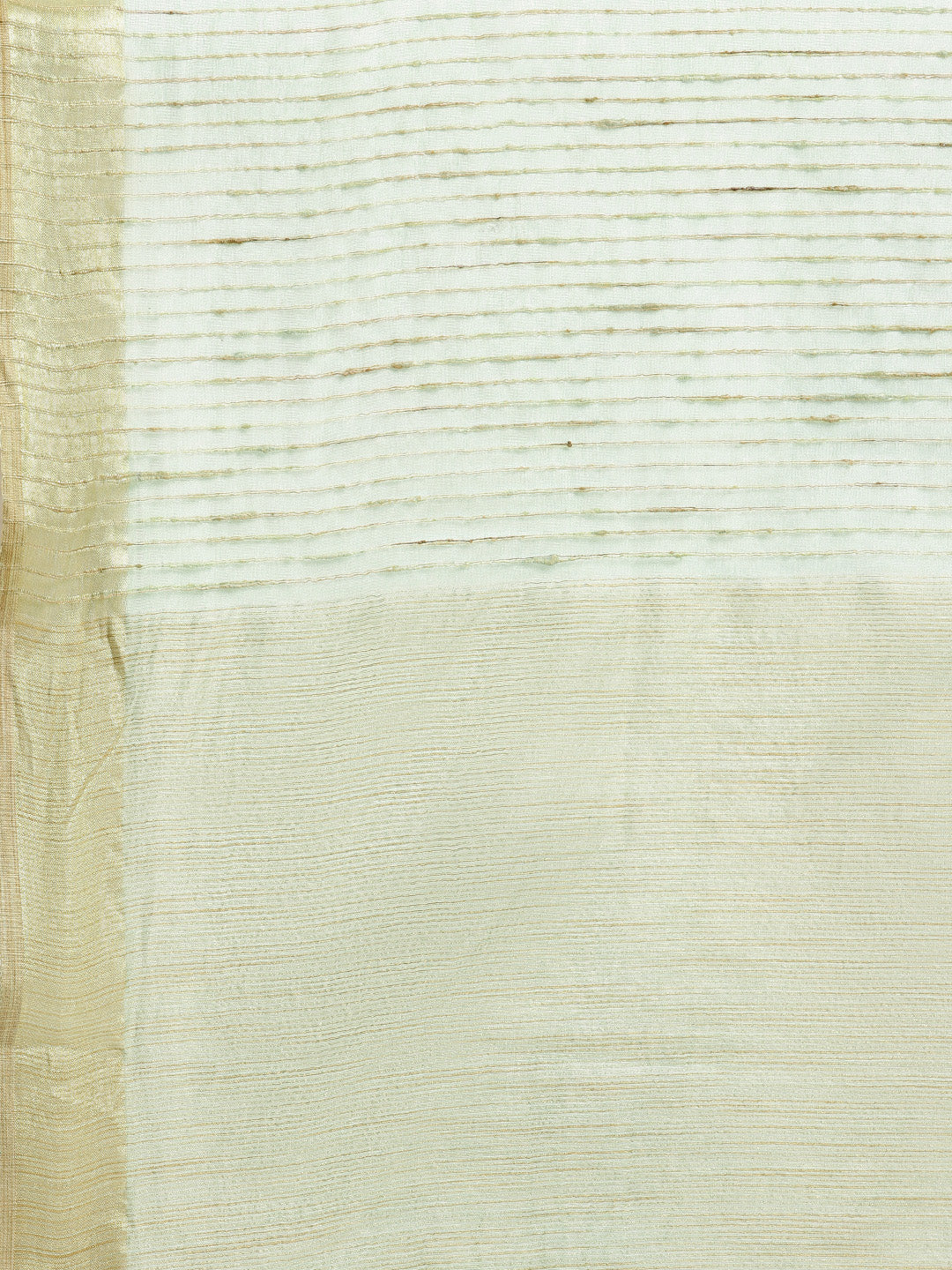 Green and Cream, Kalakari India Bhagalpuri Jute Silk Woven Design Saree with Blouse ALBGSA0131-Saree-Kalakari India-ALBGSA0131-Bhagalpuri, Geographical Indication, Hand Crafted, Heritage Prints, Jute, Natural Dyes, Red, Sarees, Silk Blend, Sustainable Fabrics, Woven, Yellow-[Linen,Ethnic,wear,Fashionista,Handloom,Handicraft,Indigo,blockprint,block,print,Cotton,Chanderi,Blue, latest,classy,party,bollywood,trendy,summer,style,traditional,formal,elegant,unique,style,hand,block,print, dabu,booti,gif