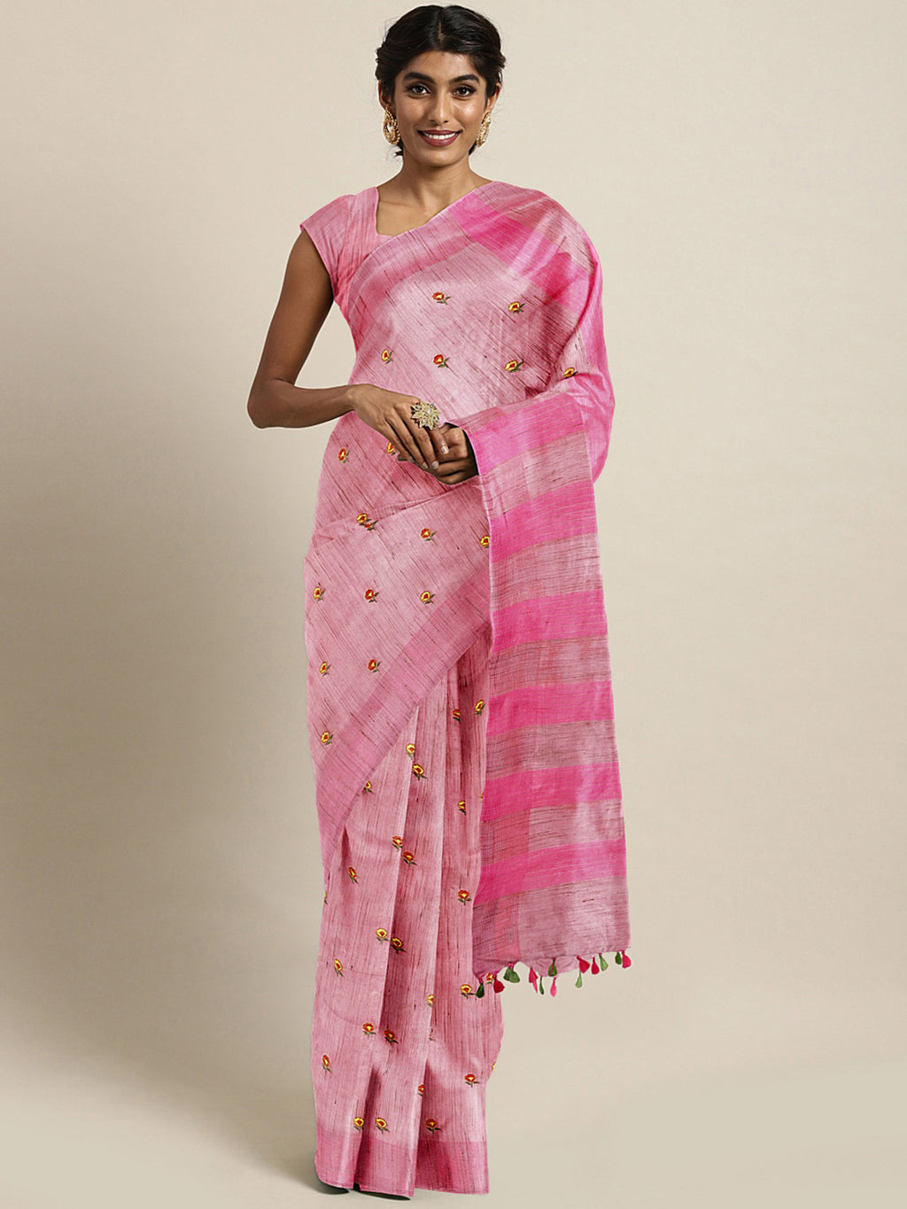 Kalakari India Kota Silk Embroidered Saree With Blouse ALBGSA0171-Saree-Kalakari India-ALBGSA0171-Geographical Indication, Hand Crafted, Heritage Prints, Linen, Natural Dyes, Pure Cotton, Sarees, Sustainable Fabrics, Woven-[Linen,Ethnic,wear,Fashionista,Handloom,Handicraft,Indigo,blockprint,block,print,Cotton,Chanderi,Blue, latest,classy,party,bollywood,trendy,summer,style,traditional,formal,elegant,unique,style,hand,block,print, dabu,booti,gift,present,glamorous,affordable,collectible,Sari,Sare
