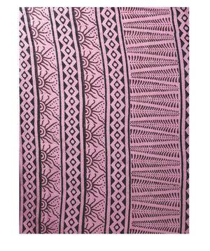 Pink Bagh Hand Block Print Handcrafted Cotton Saree-Saree-Kalakari India-BAPASA0049-Bagh, Cotton, Geographical Indication, Hand Blocks, Hand Crafted, Heritage Prints, Sarees, Sustainable Fabrics-[Linen,Ethnic,wear,Fashionista,Handloom,Handicraft,Indigo,blockprint,block,print,Cotton,Chanderi,Blue, latest,classy,party,bollywood,trendy,summer,style,traditional,formal,elegant,unique,style,hand,block,print, dabu,booti,gift,present,glamorous,affordable,collectible,Sari,Saree,printed, holi, Diwali, bir