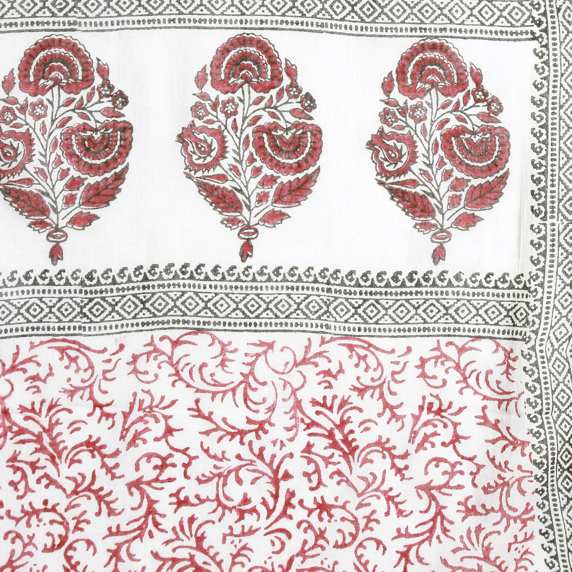 White & Black Bagh Block Print Handcrafted Cotton Saree-Saree-Kalakari India-BAPASA0089-Bagh, Cotton, Geographical Indication, Hand Blocks, Hand Crafted, Heritage Prints, Sarees, Sustainable Fabrics-[Linen,Ethnic,wear,Fashionista,Handloom,Handicraft,Indigo,blockprint,block,print,Cotton,Chanderi,Blue, latest,classy,party,bollywood,trendy,summer,style,traditional,formal,elegant,unique,style,hand,block,print, dabu,booti,gift,present,glamorous,affordable,collectible,Sari,Saree,printed, holi, Diwali,