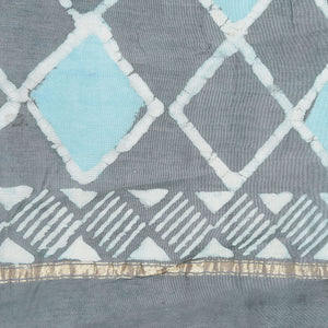 Hand Block Print Dupatta-Kalakari India-[Linen,Ethnic,wear,Fashionista,Handloom,Handicraft,Indigo,blockprint,block,print,Cotton,Chanderi,Blue, latest,classy,party,bollywood,trendy,summer,style,traditional,formal,elegant,unique,style,hand,block,print, dabu,booti,gift,present,glamorous,affordable,collectible,Sari,Saree,printed, holi, Diwali, birthday, anniversary, sustainable, organic, scarf, online, low price, discount, Indian saree, Indian sari]-Kalakari India