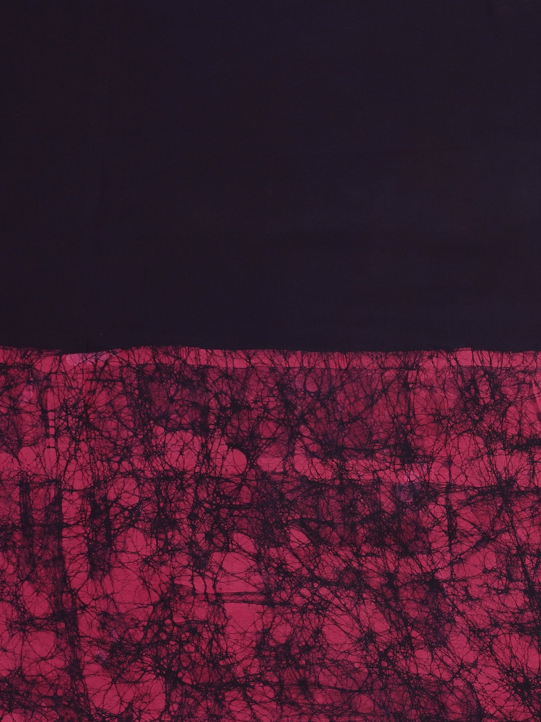 Navy Blue & Pink Tie & Dyed Handcrafted Batik Cotton Saree-Saree-Kalakari India-BHKPSA0057-Batik, Cotton, Geographical Indication, Hand Blocks, Hand Crafted, Heritage Prints, Sarees, Sustainable Fabrics-[Linen,Ethnic,wear,Fashionista,Handloom,Handicraft,Indigo,blockprint,block,print,Cotton,Chanderi,Blue, latest,classy,party,bollywood,trendy,summer,style,traditional,formal,elegant,unique,style,hand,block,print, dabu,booti,gift,present,glamorous,affordable,collectible,Sari,Saree,printed, holi, Diw