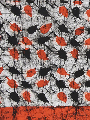 White Orange Printed Handcrafted Bagru Saree-Saree-Kalakari India-BHKPSA0101-Cotton, Geographical Indication, Hand Blocks, Hand Crafted, Heritage Prints, Sarees, Shibori, Sustainable Fabrics-[Linen,Ethnic,wear,Fashionista,Handloom,Handicraft,Indigo,blockprint,block,print,Cotton,Chanderi,Blue, latest,classy,party,bollywood,trendy,summer,style,traditional,formal,elegant,unique,style,hand,block,print, dabu,booti,gift,present,glamorous,affordable,collectible,Sari,Saree,printed, holi, Diwali, birthda