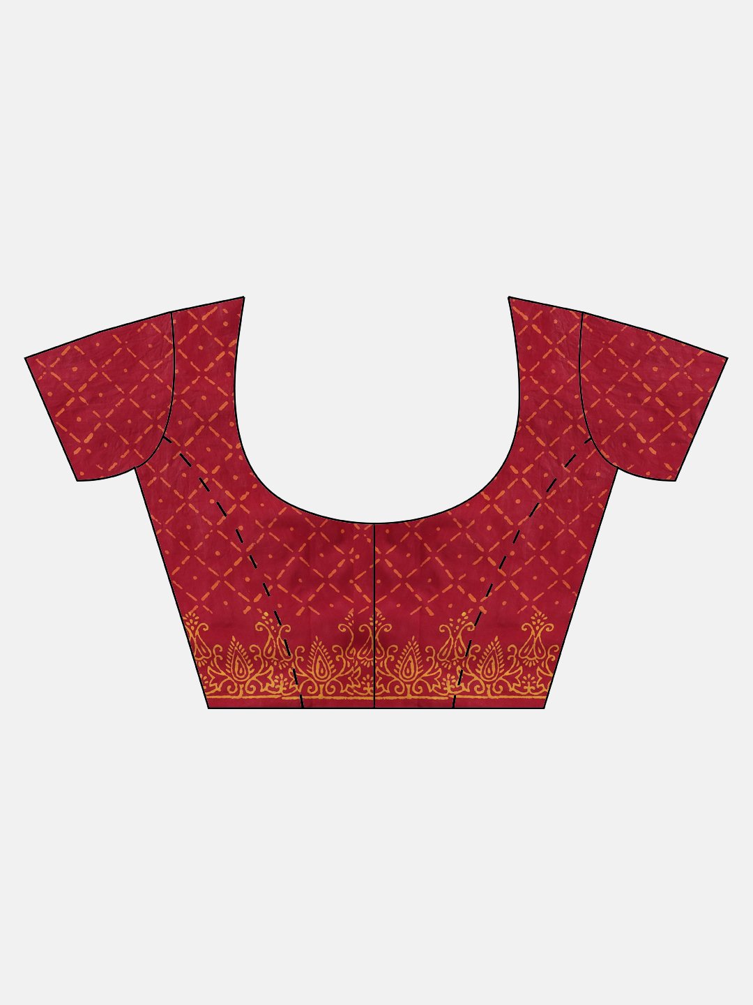 Burgundy Handblock Print Saree-Saree-Kalakari India-BHKPSA0103-Cotton, Geographical Indication, Hand Blocks, Hand Crafted, Heritage Prints, Sanganeri, Sarees, Sustainable Fabrics-[Linen,Ethnic,wear,Fashionista,Handloom,Handicraft,Indigo,blockprint,block,print,Cotton,Chanderi,Blue, latest,classy,party,bollywood,trendy,summer,style,traditional,formal,elegant,unique,style,hand,block,print, dabu,booti,gift,present,glamorous,affordable,collectible,Sari,Saree,printed, holi, Diwali, birthday, anniversa