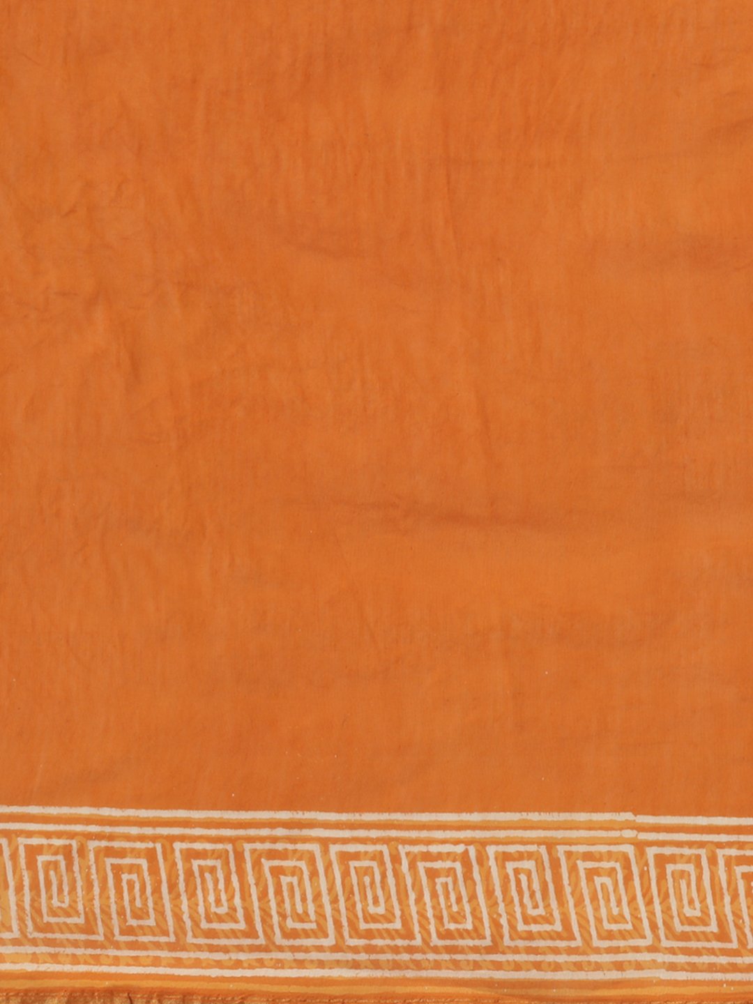 Rust Orange & Off-White Handblock Print Bagru Saree-Saree-Kalakari India-BHKPSA0107-Cotton, Geographical Indication, Hand Blocks, Hand Crafted, Heritage Prints, Sanganeri, Sarees, Sustainable Fabrics-[Linen,Ethnic,wear,Fashionista,Handloom,Handicraft,Indigo,blockprint,block,print,Cotton,Chanderi,Blue, latest,classy,party,bollywood,trendy,summer,style,traditional,formal,elegant,unique,style,hand,block,print, dabu,booti,gift,present,glamorous,affordable,collectible,Sari,Saree,printed, holi, Diwali