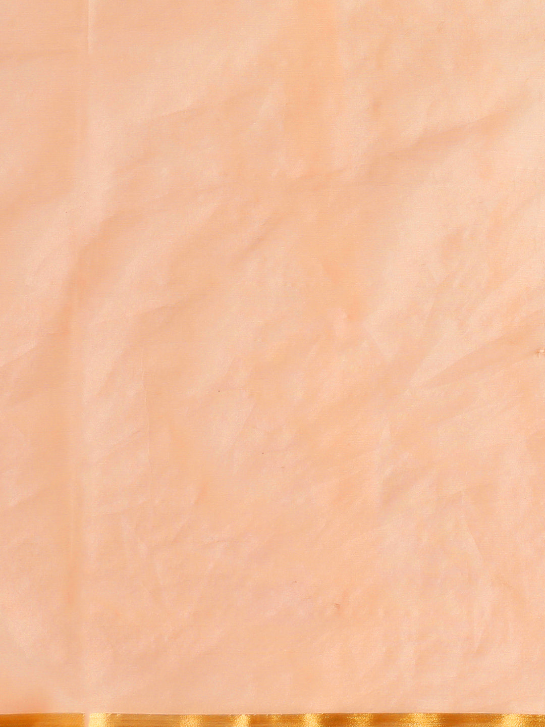 Peach-Coloured Hand Painted Organza Saree-Saree-Kalakari India-BHKPSA0130-Hand Painted, Organza, Sarees, Sustainable Fabrics, Traditional Weave-[Linen,Ethnic,wear,Fashionista,Handloom,Handicraft,Indigo,blockprint,block,print,Cotton,Chanderi,Blue, latest,classy,party,bollywood,trendy,summer,style,traditional,formal,elegant,unique,style,hand,block,print, dabu,booti,gift,present,glamorous,affordable,collectible,Sari,Saree,printed, holi, Diwali, birthday, anniversary, sustainable, organic, scarf, on