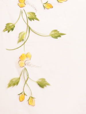 Peach and Green, Kalakari India Bagru Organza Solid Saree with Blouse BHKPSA0143-Saree-Kalakari India-BHKPSA0143-Geographical Indication, Hand Crafted, Hand Painted, Heritage Prints, Natural Dyes, Organza, Red, Sarees, Sustainable Fabrics, Woven, Yellow-[Linen,Ethnic,wear,Fashionista,Handloom,Handicraft,Indigo,blockprint,block,print,Cotton,Chanderi,Blue, latest,classy,party,bollywood,trendy,summer,style,traditional,formal,elegant,unique,style,hand,block,print, dabu,booti,gift,present,glamorous,a