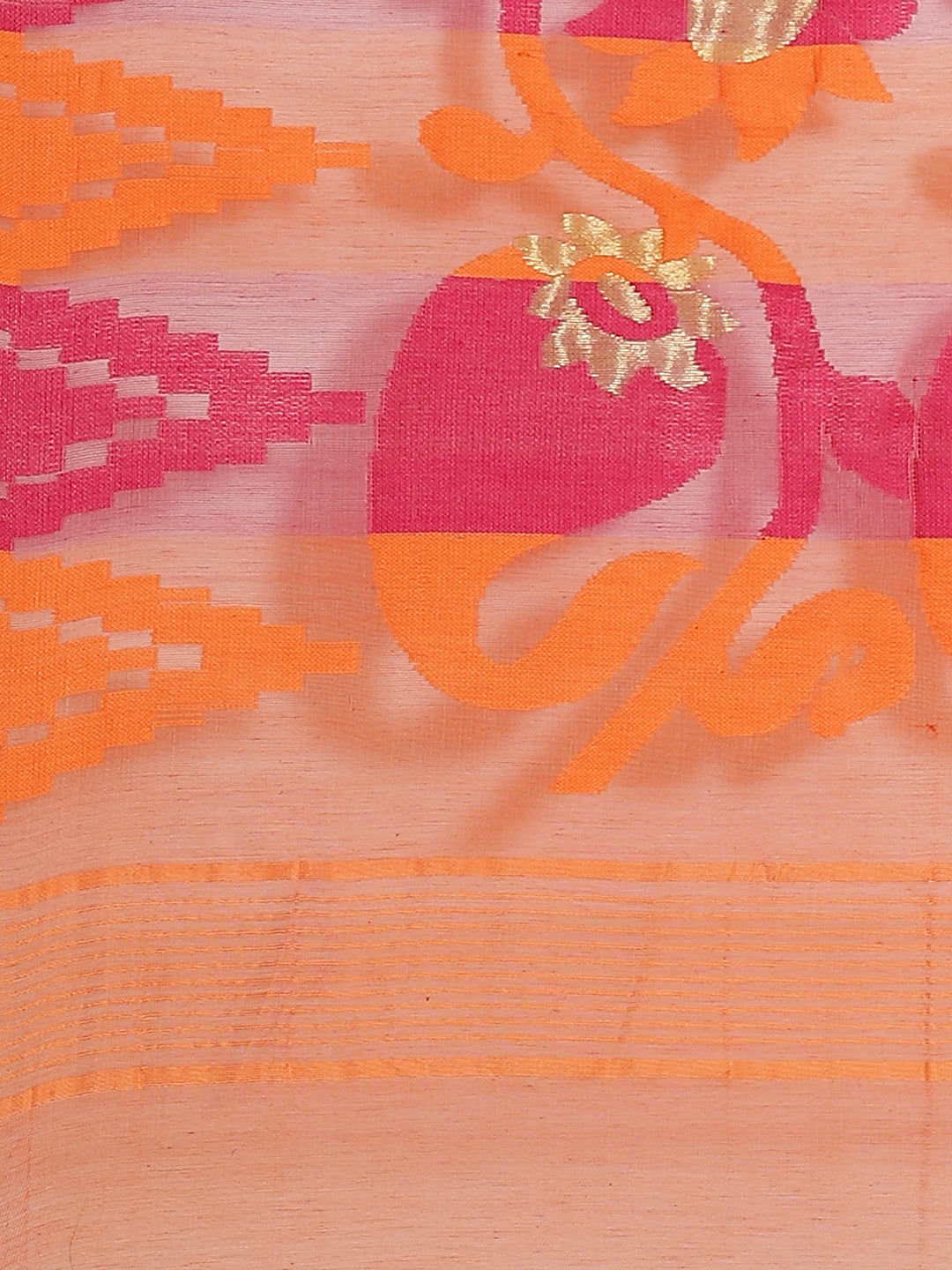 White and Maroon, Kalakari India Jamdani Silk Cotton Woven Design Saree without blouse CHBHSA0003-Saree-Kalakari India-CHBHSA0003-Bengal, Geographical Indication, Hand Crafted, Hand Painted, Heritage Prints, Jamdani, Natural Dyes, Red, Sarees, Silk Blended, Sustainable Fabrics, Woven, Yellow-[Linen,Ethnic,wear,Fashionista,Handloom,Handicraft,Indigo,blockprint,block,print,Cotton,Chanderi,Blue, latest,classy,party,bollywood,trendy,summer,style,traditional,formal,elegant,unique,style,hand,block,pri