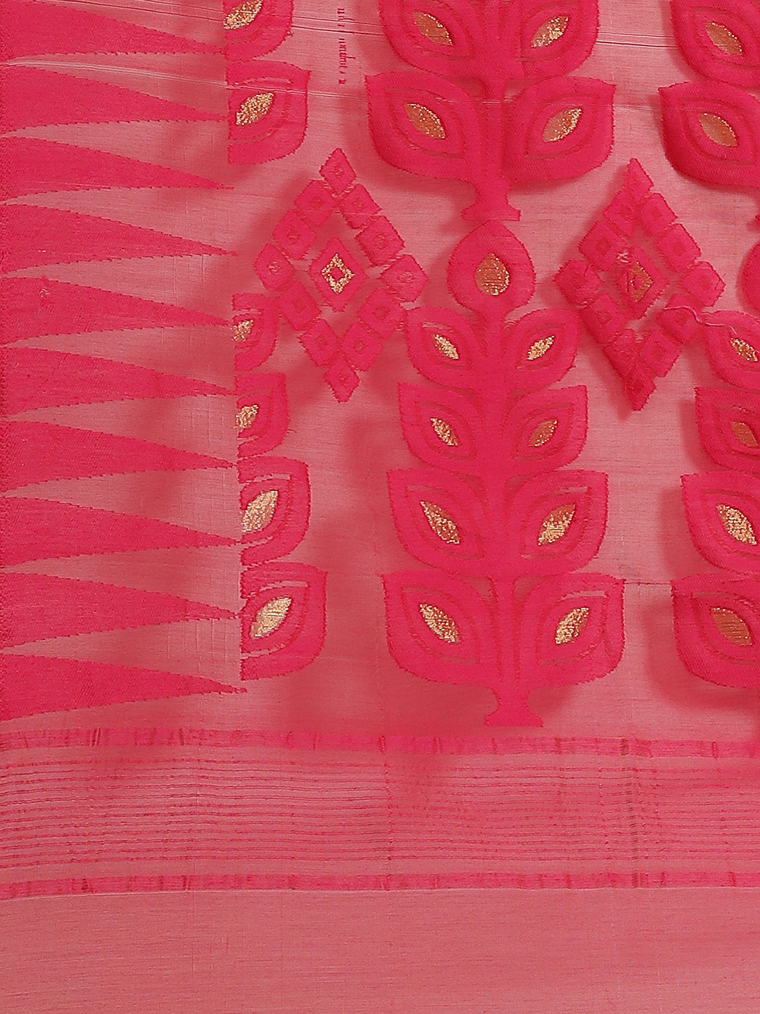 Pink and Tan, Kalakari India Jamdani Silk Cotton Woven Design Saree without blouse CHBHSA0025-Saree-Kalakari India-CHBHSA0025-Bengal, Geographical Indication, Hand Crafted, Hand Painted, Heritage Prints, Jamdani, Natural Dyes, Red, Sarees, Silk Blended, Sustainable Fabrics, Woven, Yellow-[Linen,Ethnic,wear,Fashionista,Handloom,Handicraft,Indigo,blockprint,block,print,Cotton,Chanderi,Blue, latest,classy,party,bollywood,trendy,summer,style,traditional,formal,elegant,unique,style,hand,block,print, 