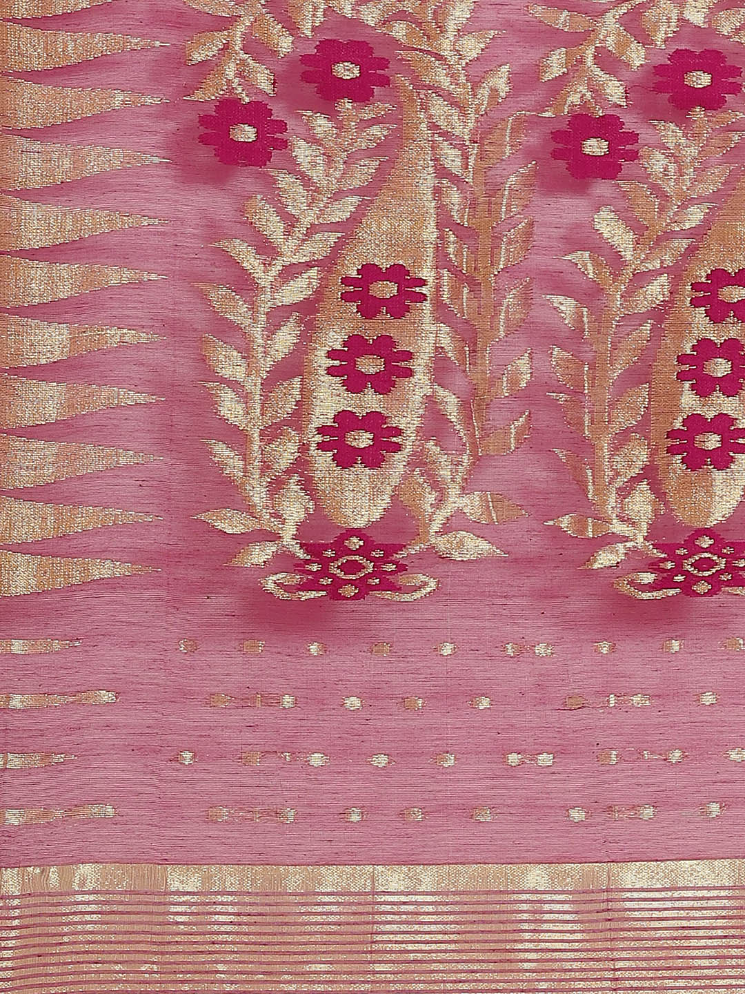 Purple and Gold, Kalakari India Jamdani Silk Cotton Woven Design Saree without blouse CHBHSA0039-Saree-Kalakari India-CHBHSA0039-Bengal, Geographical Indication, Hand Crafted, Hand Painted, Heritage Prints, Jamdani, Natural Dyes, Red, Sarees, Silk Blended, Sustainable Fabrics, Woven, Yellow-[Linen,Ethnic,wear,Fashionista,Handloom,Handicraft,Indigo,blockprint,block,print,Cotton,Chanderi,Blue, latest,classy,party,bollywood,trendy,summer,style,traditional,formal,elegant,unique,style,hand,block,prin