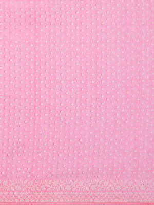 Pink Jamdani Woven Design Saree Without Blouse Piece CHBHSA0048 CHBHSA0048-Saree-Kalakari India-CHBHSA0048-Geographical Indication, Hand Crafted, Heritage Prints, Jamdani, Natural Dyes, Nayantara, Sarees, Silk Cotton, Sustainable Fabrics, West Bengal, Woven-[Linen,Ethnic,wear,Fashionista,Handloom,Handicraft,Indigo,blockprint,block,print,Cotton,Chanderi,Blue, latest,classy,party,bollywood,trendy,summer,style,traditional,formal,elegant,unique,style,hand,block,print, dabu,booti,gift,present,glamoro