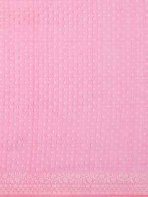 Pink Jamdani Woven Design Saree Without Blouse Piece CHBHSA0048 CHBHSA0048-Saree-Kalakari India-CHBHSA0048-Geographical Indication, Hand Crafted, Heritage Prints, Jamdani, Natural Dyes, Nayantara, Sarees, Silk Cotton, Sustainable Fabrics, West Bengal, Woven-[Linen,Ethnic,wear,Fashionista,Handloom,Handicraft,Indigo,blockprint,block,print,Cotton,Chanderi,Blue, latest,classy,party,bollywood,trendy,summer,style,traditional,formal,elegant,unique,style,hand,block,print, dabu,booti,gift,present,glamoro