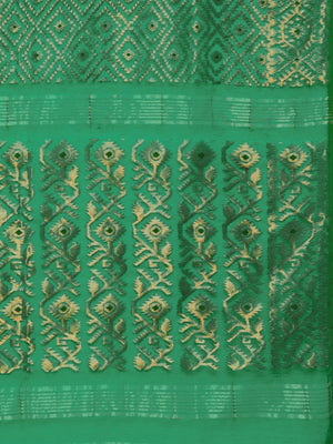 Brown Jamdani Woven Design Saree Without Blouse Piece CHBHSA0049 CHBHSA0049-Saree-Kalakari India-CHBHSA0049-Geographical Indication, Hand Crafted, Heritage Prints, Jamdani, Natural Dyes, Sarees, Silk Cotton, Sustainable Fabrics, West Bengal, Woven, Zari-[Linen,Ethnic,wear,Fashionista,Handloom,Handicraft,Indigo,blockprint,block,print,Cotton,Chanderi,Blue, latest,classy,party,bollywood,trendy,summer,style,traditional,formal,elegant,unique,style,hand,block,print, dabu,booti,gift,present,glamorous,a