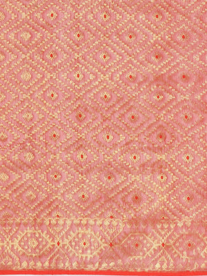 Maroon Jamdani Woven Design Saree Without Blouse Piece CHBHSA0053 CHBHSA0053-Saree-Kalakari India-CHBHSA0053-Geographical Indication, Hand Crafted, Heritage Prints, Jamdani, Natural Dyes, Sarees, Silk Cotton, Sustainable Fabrics, West Bengal, Woven, Zari-[Linen,Ethnic,wear,Fashionista,Handloom,Handicraft,Indigo,blockprint,block,print,Cotton,Chanderi,Blue, latest,classy,party,bollywood,trendy,summer,style,traditional,formal,elegant,unique,style,hand,block,print, dabu,booti,gift,present,glamorous,