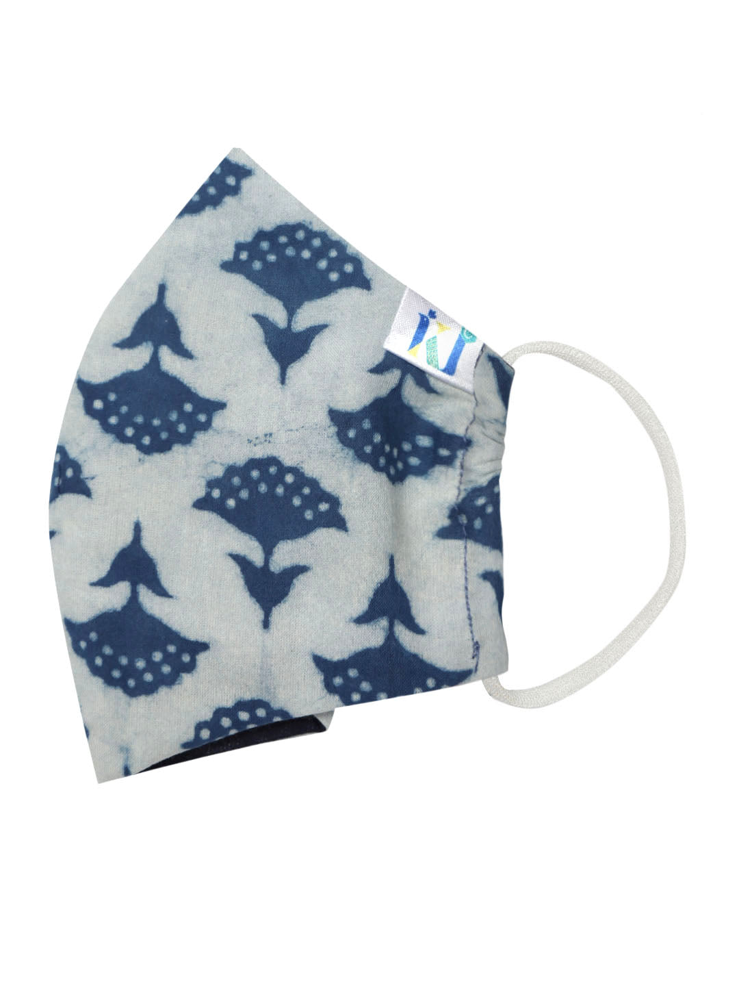 Kalakari India - 4 layer reusable, Handblock print 100% cotton mask with built-in filter-Outdoor Mask-Kalakari India-COJRMK010714-affordable, bacteria, block, blockprint, Blue, bollywood, booti, Chanderi, classy, collectible, corona, Cotton, Covid, dabu, elegant, Ethnic, Fashionista, formal, gift, glamorous, hand, Handicraft, Handloom, Indigo, kids, latest, Mask, party, present, print, printed, style, summer, traditional, trendy, unique, viral, virus, wear-[Linen,Ethnic,wear,Fashionista,Handloom