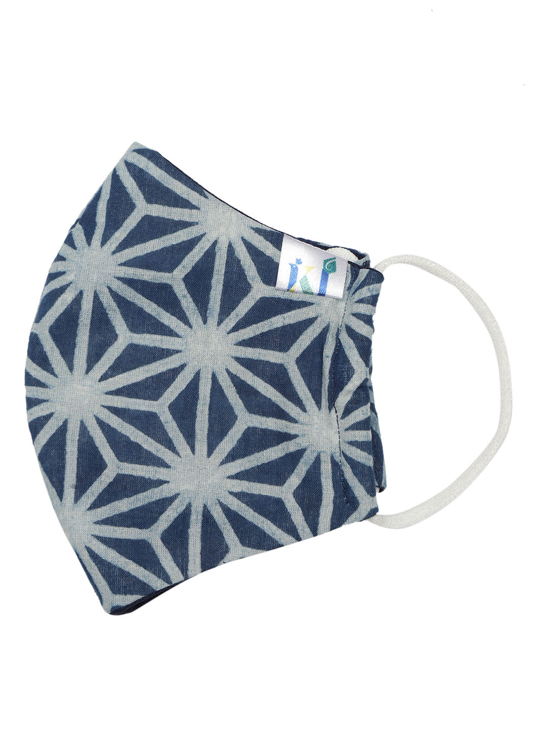 Kalakari India - 4 layer reusable, Handblock print 100% cotton mask with built-in filter-Outdoor Mask-Kalakari India-COJRMK030713-affordable, bacteria, block, blockprint, Blue, bollywood, booti, Chanderi, classy, collectible, corona, Cotton, Covid, dabu, elegant, Ethnic, Fashionista, formal, gift, glamorous, hand, Handicraft, Handloom, Indigo, kids, latest, Mask, party, present, print, printed, style, summer, traditional, trendy, unique, viral, virus, wear-[Linen,Ethnic,wear,Fashionista,Handloom