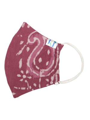 Kalakari India - 4 layer reusable, Handblock print 100% cotton mask with built-in filter-Outdoor Mask-Kalakari India-COJRMK030713-affordable, bacteria, block, blockprint, Blue, bollywood, booti, Chanderi, classy, collectible, corona, Cotton, Covid, dabu, elegant, Ethnic, Fashionista, formal, gift, glamorous, hand, Handicraft, Handloom, Indigo, kids, latest, Mask, party, present, print, printed, style, summer, traditional, trendy, unique, viral, virus, wear-[Linen,Ethnic,wear,Fashionista,Handloom