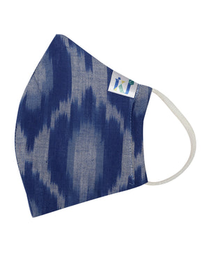 Kalakari India - 4 layer reusable, Handblock print 100% cotton mask with built-in filter-Outdoor Mask-Kalakari India-COJRMK041015-affordable, bacteria, block, blockprint, Blue, bollywood, booti, Chanderi, classy, collectible, corona, Cotton, Covid, dabu, elegant, Ethnic, Fashionista, formal, gift, glamorous, hand, Handicraft, Handloom, Indigo, kids, latest, Mask, party, present, print, printed, style, summer, traditional, trendy, unique, viral, virus, wear-[Linen,Ethnic,wear,Fashionista,Handloom
