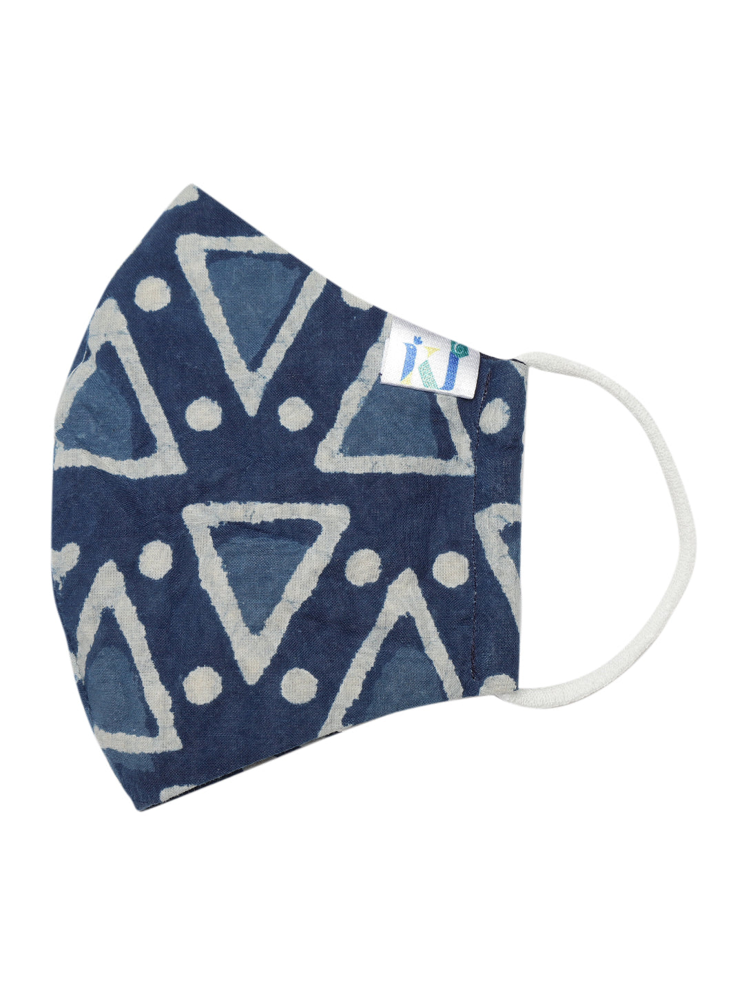 Kalakari India - 4 layer reusable, Handblock print 100% cotton mask with built-in filter-Outdoor Mask-Kalakari India-COJRMK061415-affordable, bacteria, block, blockprint, Blue, bollywood, booti, Chanderi, classy, collectible, corona, Cotton, Covid, dabu, elegant, Ethnic, Fashionista, formal, gift, glamorous, hand, Handicraft, Handloom, Indigo, kids, latest, Mask, party, present, print, printed, style, summer, traditional, trendy, unique, viral, virus, wear-[Linen,Ethnic,wear,Fashionista,Handloom