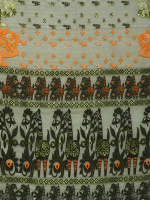 Green Jamdani Woven Design Saree Without Blouse Piece DUTASA015 DUTASA015-Saree-Kalakari India-DUTASA015-Geographical Indication, Hand Crafted, Heritage Prints, Jamdani, Natural Dyes, Sarees, Silk Cotton, Sustainable Fabrics, West Bengal, Woven-[Linen,Ethnic,wear,Fashionista,Handloom,Handicraft,Indigo,blockprint,block,print,Cotton,Chanderi,Blue, latest,classy,party,bollywood,trendy,summer,style,traditional,formal,elegant,unique,style,hand,block,print, dabu,booti,gift,present,glamorous,affordable