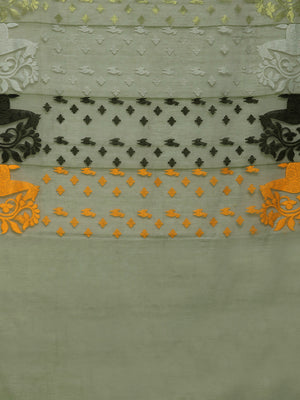 Green Jamdani Woven Design Saree Without Blouse Piece DUTASA015 DUTASA015-Saree-Kalakari India-DUTASA015-Geographical Indication, Hand Crafted, Heritage Prints, Jamdani, Natural Dyes, Sarees, Silk Cotton, Sustainable Fabrics, West Bengal, Woven-[Linen,Ethnic,wear,Fashionista,Handloom,Handicraft,Indigo,blockprint,block,print,Cotton,Chanderi,Blue, latest,classy,party,bollywood,trendy,summer,style,traditional,formal,elegant,unique,style,hand,block,print, dabu,booti,gift,present,glamorous,affordable