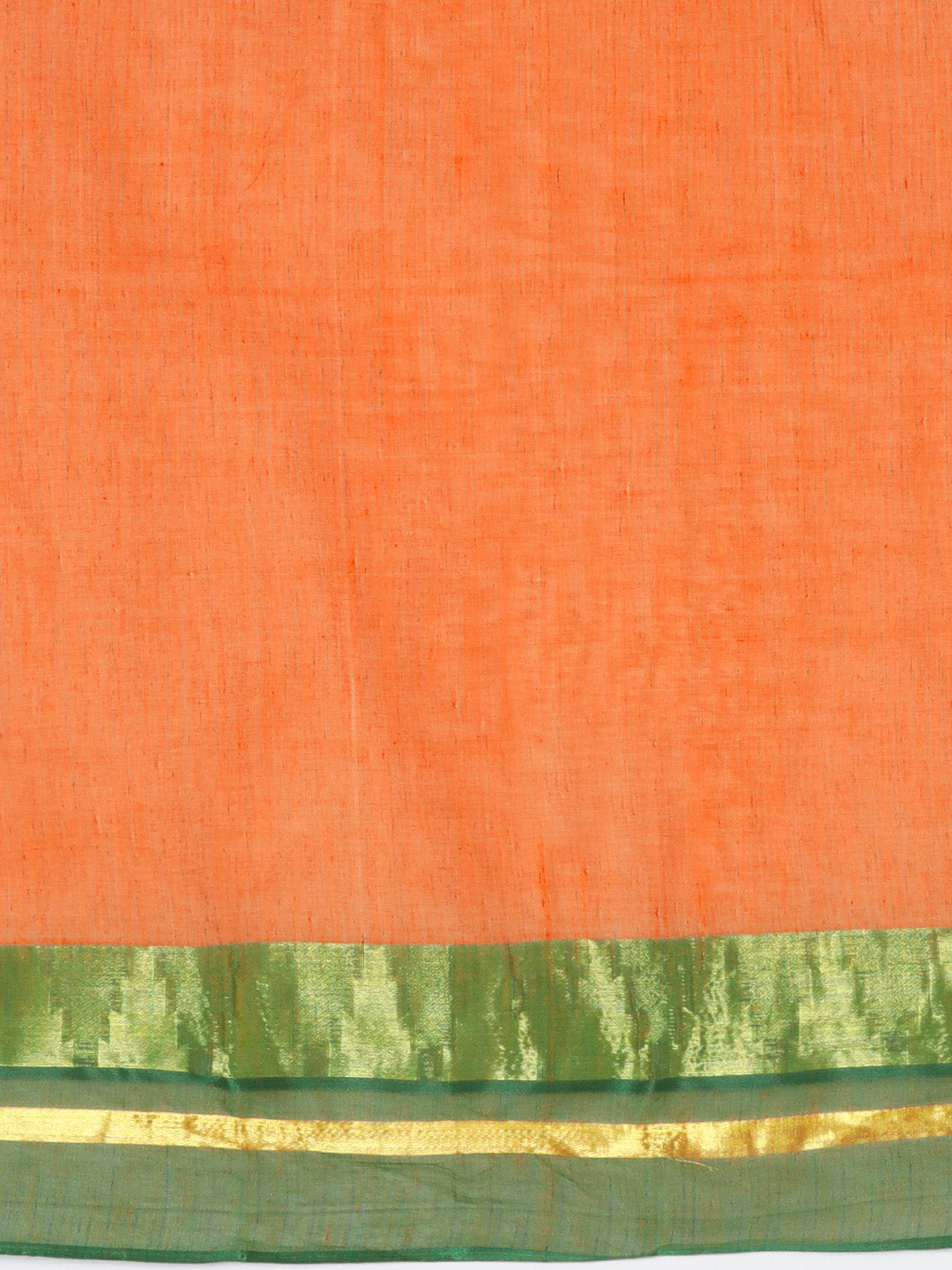 Orange Tant Woven Design Saree Without Blouse Piece DUTASA026 DUTASA026-Saree-Kalakari India-DUTASA026-Geographical Indication, Hand Crafted, Heritage Prints, Natural Dyes, Sarees, Silk Cotton, Sustainable Fabrics, Taant, Tant, West Bengal, Woven-[Linen,Ethnic,wear,Fashionista,Handloom,Handicraft,Indigo,blockprint,block,print,Cotton,Chanderi,Blue, latest,classy,party,bollywood,trendy,summer,style,traditional,formal,elegant,unique,style,hand,block,print, dabu,booti,gift,present,glamorous,affordab