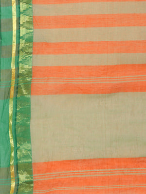 Orange Tant Woven Design Saree Without Blouse Piece DUTASA026 DUTASA026-Saree-Kalakari India-DUTASA026-Geographical Indication, Hand Crafted, Heritage Prints, Natural Dyes, Sarees, Silk Cotton, Sustainable Fabrics, Taant, Tant, West Bengal, Woven-[Linen,Ethnic,wear,Fashionista,Handloom,Handicraft,Indigo,blockprint,block,print,Cotton,Chanderi,Blue, latest,classy,party,bollywood,trendy,summer,style,traditional,formal,elegant,unique,style,hand,block,print, dabu,booti,gift,present,glamorous,affordab