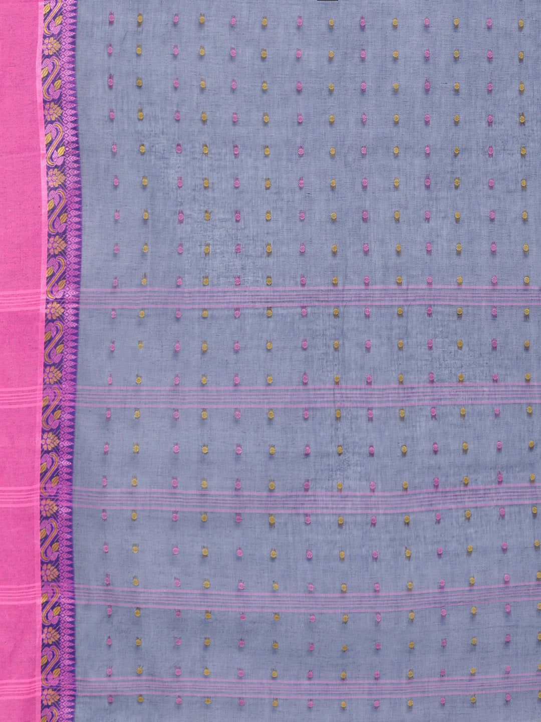 Purple Tant Woven Design Saree Without Blouse Piece DUTASA032 DUTASA032-Saree-Kalakari India-DUTASA032-Geographical Indication, Hand Crafted, Heritage Prints, Natural Dyes, Sarees, Silk Cotton, Sustainable Fabrics, Taant, Tant, West Bengal, Woven-[Linen,Ethnic,wear,Fashionista,Handloom,Handicraft,Indigo,blockprint,block,print,Cotton,Chanderi,Blue, latest,classy,party,bollywood,trendy,summer,style,traditional,formal,elegant,unique,style,hand,block,print, dabu,booti,gift,present,glamorous,affordab