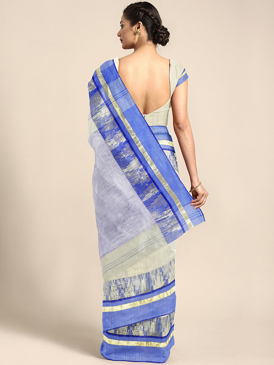 Purple Tant Woven Design Saree Without Blouse Piece DUTASA044 DUTASA044-Saree-Kalakari India-DUTASA044-Geographical Indication, Hand Crafted, Heritage Prints, Natural Dyes, Sarees, Silk Cotton, Sustainable Fabrics, Taant, Tant, West Bengal, Woven-[Linen,Ethnic,wear,Fashionista,Handloom,Handicraft,Indigo,blockprint,block,print,Cotton,Chanderi,Blue, latest,classy,party,bollywood,trendy,summer,style,traditional,formal,elegant,unique,style,hand,block,print, dabu,booti,gift,present,glamorous,affordab