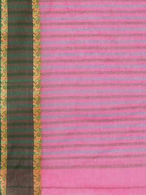 Pink Tant Woven Design Saree Without Blouse Piece DUTASA056 DUTASA056-Saree-Kalakari India-DUTASA056-Geographical Indication, Hand Crafted, Heritage Prints, Natural Dyes, Sarees, Silk Cotton, Sustainable Fabrics, Taant, Tant, West Bengal, Woven-[Linen,Ethnic,wear,Fashionista,Handloom,Handicraft,Indigo,blockprint,block,print,Cotton,Chanderi,Blue, latest,classy,party,bollywood,trendy,summer,style,traditional,formal,elegant,unique,style,hand,block,print, dabu,booti,gift,present,glamorous,affordable