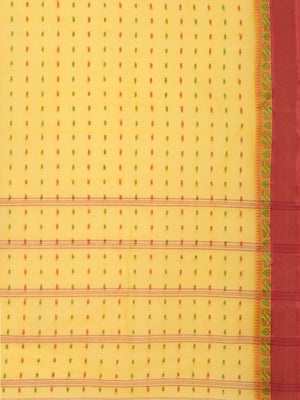 Yellow Tant Woven Design Saree Without Blouse Piece DUTASA060 DUTASA060-Saree-Kalakari India-DUTASA060-Geographical Indication, Hand Crafted, Heritage Prints, Natural Dyes, Sarees, Silk Cotton, Sustainable Fabrics, Taant, Tant, West Bengal, Woven-[Linen,Ethnic,wear,Fashionista,Handloom,Handicraft,Indigo,blockprint,block,print,Cotton,Chanderi,Blue, latest,classy,party,bollywood,trendy,summer,style,traditional,formal,elegant,unique,style,hand,block,print, dabu,booti,gift,present,glamorous,affordab