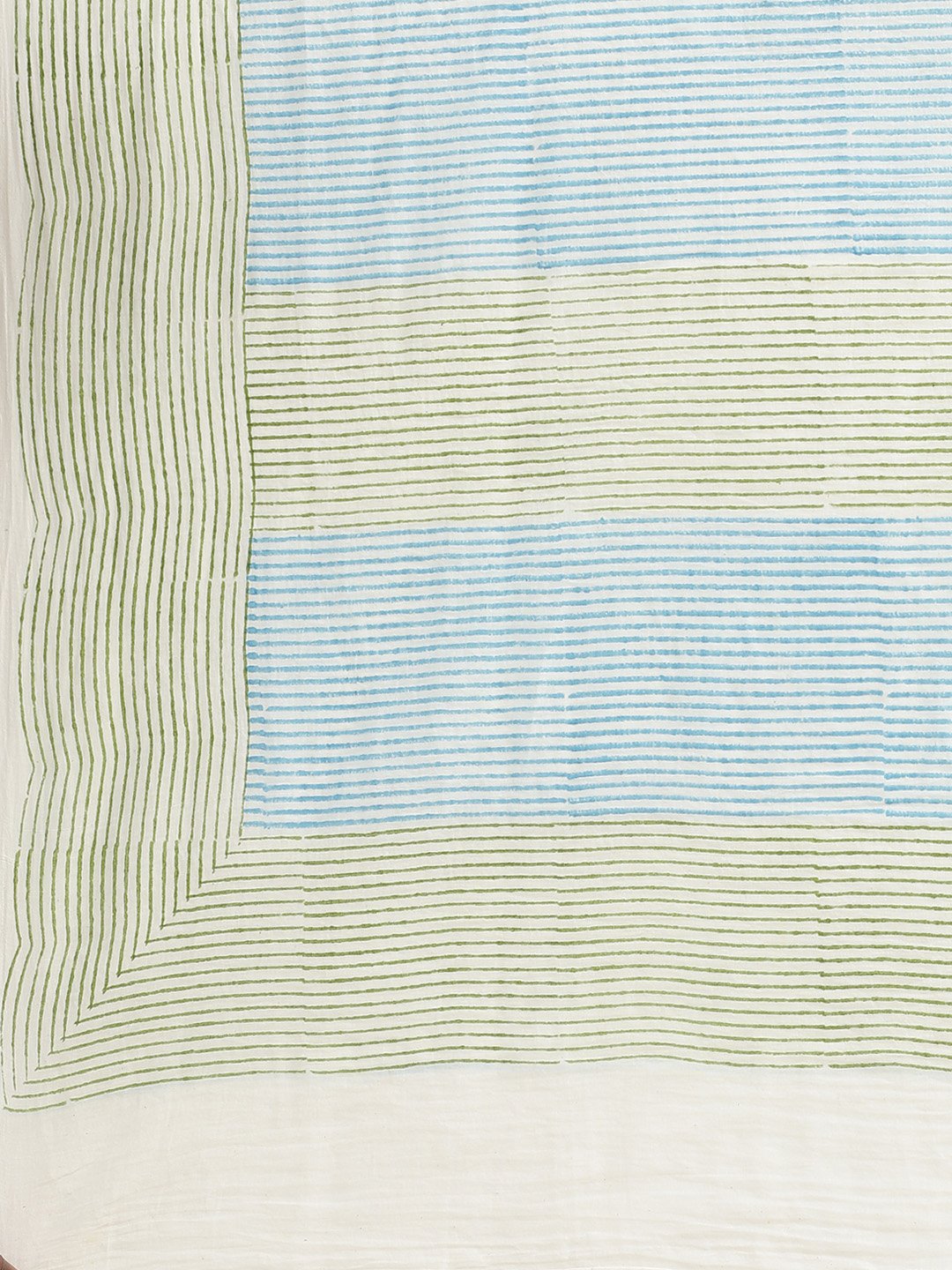 White & Blue Kalamkari Handblock Print Saree-Saree-Kalakari India-HUPASA0004-Cotton, Geographical Indication, Hand Blocks, Hand Crafted, Heritage Prints, Sarees, Sustainable Fabrics-[Linen,Ethnic,wear,Fashionista,Handloom,Handicraft,Indigo,blockprint,block,print,Cotton,Chanderi,Blue, latest,classy,party,bollywood,trendy,summer,style,traditional,formal,elegant,unique,style,hand,block,print, dabu,booti,gift,present,glamorous,affordable,collectible,Sari,Saree,printed, holi, Diwali, birthday, annive