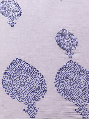 Purple and Blue, Kalakari India Cotton Purple Hand crafted saree with blouse HUPASA0012-Saree-Kalakari India-HUPASA0012-Cotton, Geographical Indication, Hand Block, Hand Crafted, Heritage Prints, Natural Dyes, Red, Sarees, Sustainable Fabrics, Woven, Yellow-[Linen,Ethnic,wear,Fashionista,Handloom,Handicraft,Indigo,blockprint,block,print,Cotton,Chanderi,Blue, latest,classy,party,bollywood,trendy,summer,style,traditional,formal,elegant,unique,style,hand,block,print, dabu,booti,gift,present,glamoro