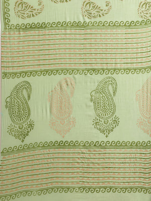 Green and , Kalakari India Cotton Green Hand crafted saree with blouse HUPASA0016-Saree-Kalakari India-HUPASA0016-Cotton, Geographical Indication, Hand Block, Hand Crafted, Heritage Prints, Natural Dyes, Red, Sarees, Sustainable Fabrics, Woven, Yellow-[Linen,Ethnic,wear,Fashionista,Handloom,Handicraft,Indigo,blockprint,block,print,Cotton,Chanderi,Blue, latest,classy,party,bollywood,trendy,summer,style,traditional,formal,elegant,unique,style,hand,block,print, dabu,booti,gift,present,glamorous,aff