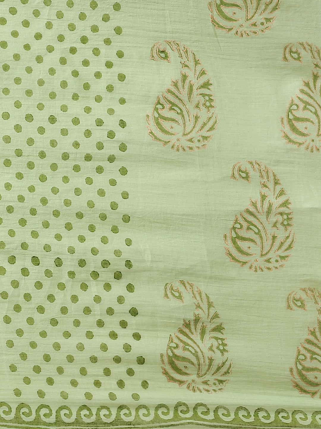 Green and , Kalakari India Cotton Green Hand crafted saree with blouse HUPASA0016-Saree-Kalakari India-HUPASA0016-Cotton, Geographical Indication, Hand Block, Hand Crafted, Heritage Prints, Natural Dyes, Red, Sarees, Sustainable Fabrics, Woven, Yellow-[Linen,Ethnic,wear,Fashionista,Handloom,Handicraft,Indigo,blockprint,block,print,Cotton,Chanderi,Blue, latest,classy,party,bollywood,trendy,summer,style,traditional,formal,elegant,unique,style,hand,block,print, dabu,booti,gift,present,glamorous,aff