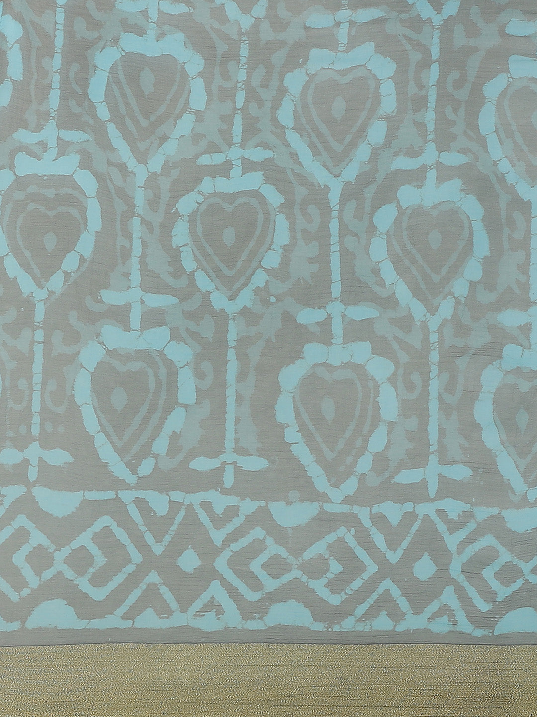 Blue and Black, Kalakari India Chiffon Handblock Printed Saree and Blouse RCBGSA0007-Saree-Kalakari India-RCBGSA0007-Chiffon, Geographical Indication, Hand Block, Hand Crafted, Heritage Prints, Natural Dyes, Red, Sarees, Sustainable Fabrics, Woven, Yellow-[Linen,Ethnic,wear,Fashionista,Handloom,Handicraft,Indigo,blockprint,block,print,Cotton,Chanderi,Blue, latest,classy,party,bollywood,trendy,summer,style,traditional,formal,elegant,unique,style,hand,block,print, dabu,booti,gift,present,glamorous