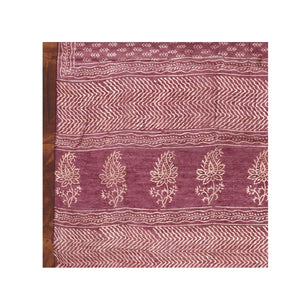 Purple Sanganeri Hand Block Print Cotton Kota Doria Supernet Handcrafted Saree-Saree-Kalakari India-RDSNSA0021-Geographical Indication, Hand Blocks, Hand Crafted, Heritage Prints, Kota Doria, Sanganeri, Sarees, Sustainable Fabrics-[Linen,Ethnic,wear,Fashionista,Handloom,Handicraft,Indigo,blockprint,block,print,Cotton,Chanderi,Blue, latest,classy,party,bollywood,trendy,summer,style,traditional,formal,elegant,unique,style,hand,block,print, dabu,booti,gift,present,glamorous,affordable,collectible,S