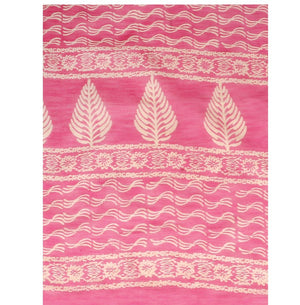Pink Sanganeri Hand Block Print Cotton Kota Doria Supernet Handcrafted Saree-Saree-Kalakari India-RDSNSA0032-Geographical Indication, Hand Blocks, Hand Crafted, Heritage Prints, Kota Doria, Sanganeri, Sarees, Sustainable Fabrics-[Linen,Ethnic,wear,Fashionista,Handloom,Handicraft,Indigo,blockprint,block,print,Cotton,Chanderi,Blue, latest,classy,party,bollywood,trendy,summer,style,traditional,formal,elegant,unique,style,hand,block,print, dabu,booti,gift,present,glamorous,affordable,collectible,Sar