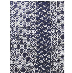 Blue & White Kalamkari Hand Block Print Handcrafted Cotton Saree-Saree-Kalakari India-RDSNSA0042-Batik, Cotton, Geographical Indication, Hand Blocks, Hand Crafted, Heritage Prints, kalamkari block, Sarees, Sustainable Fabrics-[Linen,Ethnic,wear,Fashionista,Handloom,Handicraft,Indigo,blockprint,block,print,Cotton,Chanderi,Blue, latest,classy,party,bollywood,trendy,summer,style,traditional,formal,elegant,unique,style,hand,block,print, dabu,booti,gift,present,glamorous,affordable,collectible,Sari,S