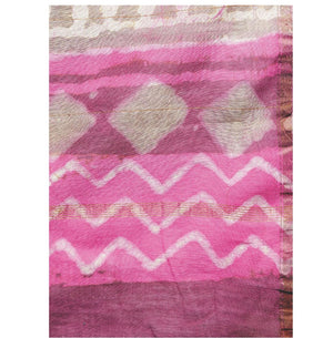 Pink Chanderi Silk Hand Block Print Handcrafted Saree-Saree-Kalakari India-RDSWSA0076-Chanderi, Geographical Indication, Hand Blocks, Hand Crafted, Heritage Prints, Sarees, Silk, Sustainable Fabrics-[Linen,Ethnic,wear,Fashionista,Handloom,Handicraft,Indigo,blockprint,block,print,Cotton,Chanderi,Blue, latest,classy,party,bollywood,trendy,summer,style,traditional,formal,elegant,unique,style,hand,block,print, dabu,booti,gift,present,glamorous,affordable,collectible,Sari,Saree,printed, holi, Diwali,