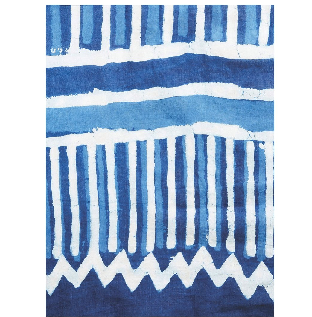 Blue & White Indigo Hand Block Print Handcrafted Cotton Saree-Saree-Kalakari India-RDSWSA0096-Cotton, Geographical Indication, Hand Blocks, Hand Crafted, Heritage Prints, Indigo, Sarees, Sustainable Fabrics-[Linen,Ethnic,wear,Fashionista,Handloom,Handicraft,Indigo,blockprint,block,print,Cotton,Chanderi,Blue, latest,classy,party,bollywood,trendy,summer,style,traditional,formal,elegant,unique,style,hand,block,print, dabu,booti,gift,present,glamorous,affordable,collectible,Sari,Saree,printed, holi,