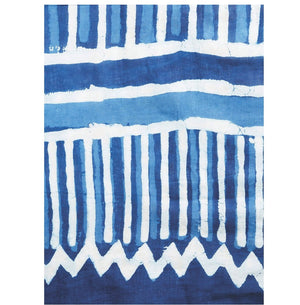 Blue & White Indigo Hand Block Print Handcrafted Cotton Saree-Saree-Kalakari India-RDSWSA0096-Cotton, Geographical Indication, Hand Blocks, Hand Crafted, Heritage Prints, Indigo, Sarees, Sustainable Fabrics-[Linen,Ethnic,wear,Fashionista,Handloom,Handicraft,Indigo,blockprint,block,print,Cotton,Chanderi,Blue, latest,classy,party,bollywood,trendy,summer,style,traditional,formal,elegant,unique,style,hand,block,print, dabu,booti,gift,present,glamorous,affordable,collectible,Sari,Saree,printed, holi,